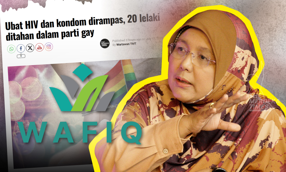 Serbuan parti gay jumpa ubat HIV, WAFIQ gesa henti ‘taja’ gaya hidup songsang