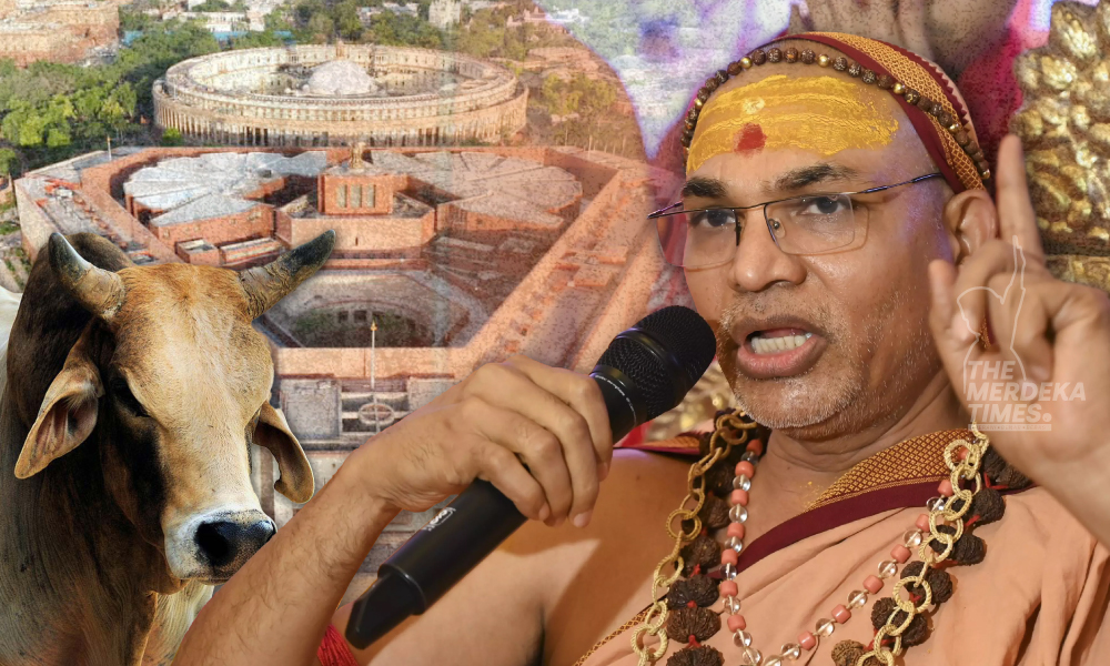 Tokoh agama Hindu kritik perasmian Parlimen India tanpa kehadiran lembu hidup